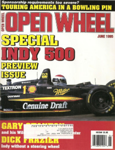 OPEN WHEEL 1995 JUNE - INDY 500, GARY WRIGHT, KEVIN OLSON, DICK FRAZIER